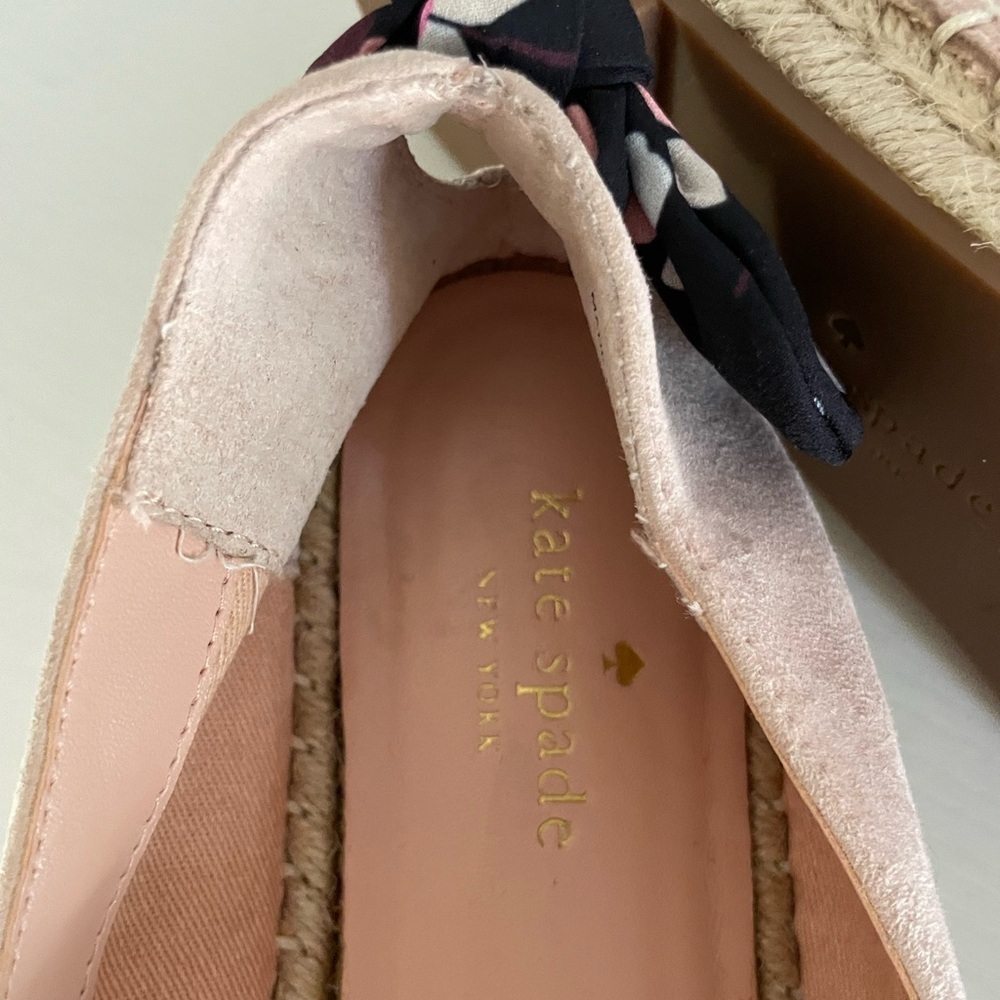 Kate Spade Grayson Espadrille Flats Size 8 - Picture 6 of 6